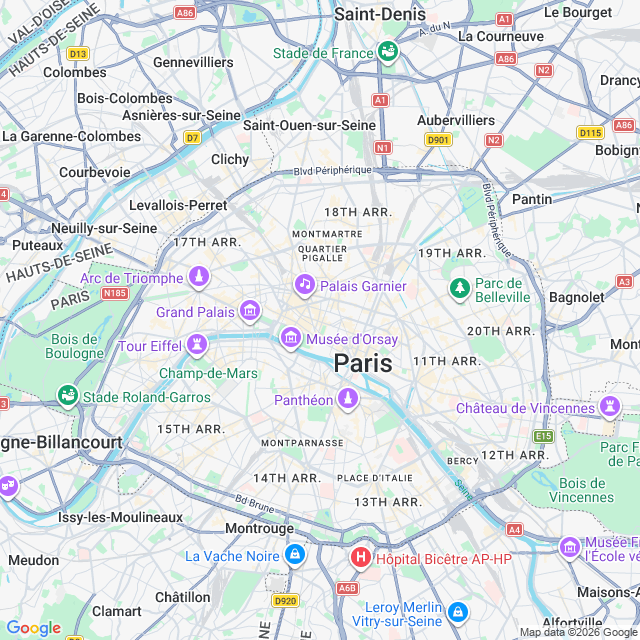 Approximate location