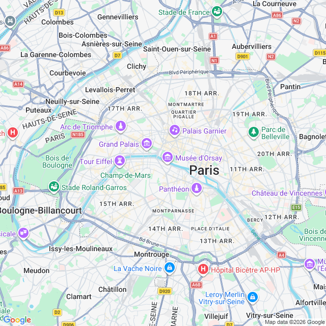 Approximate location