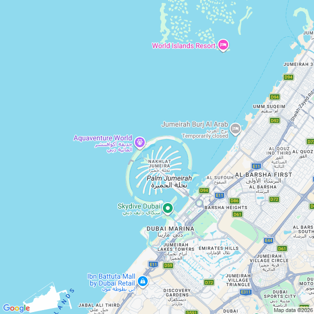Approximate location