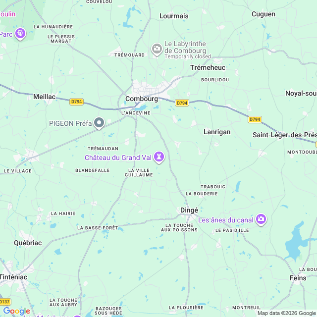 Approximate location