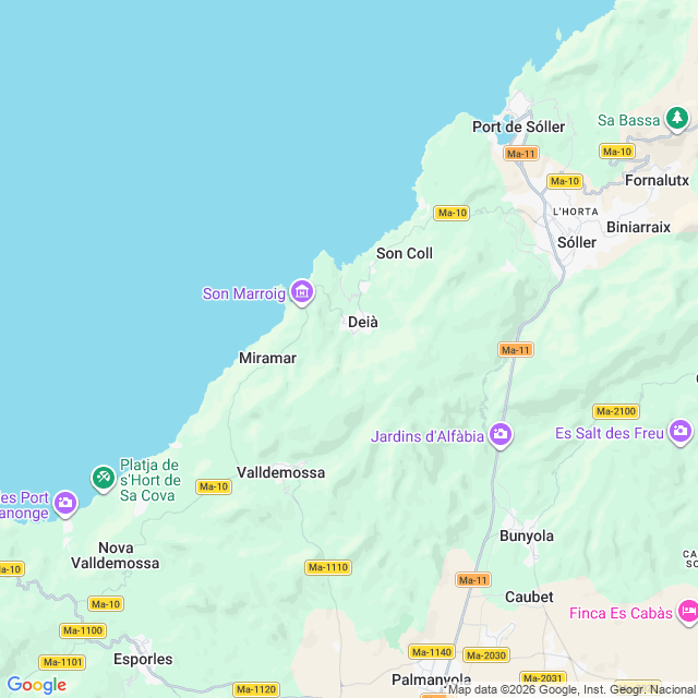 Approximate location