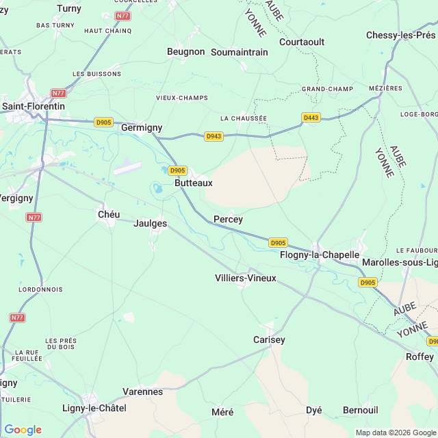 Approximate location