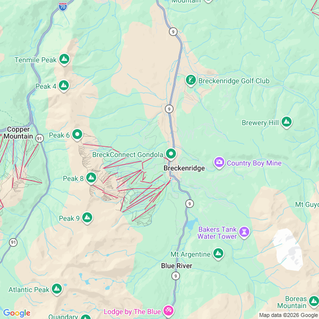 Approximate location