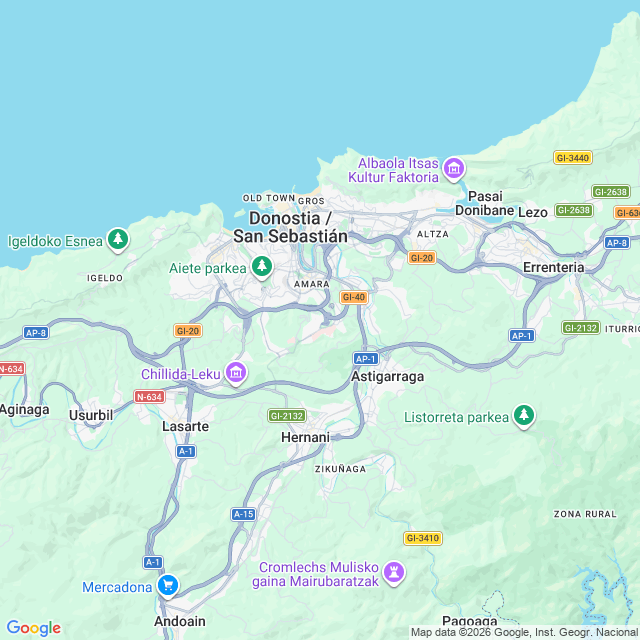 Approximate location