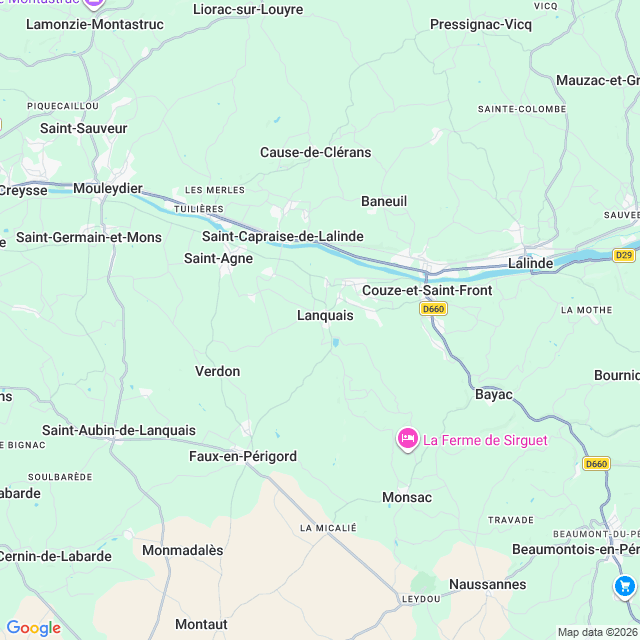 Approximate location