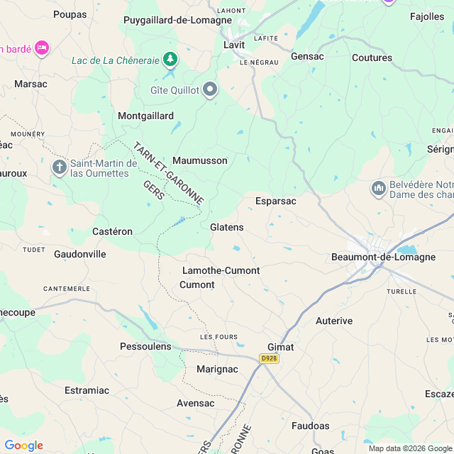 Approximate location