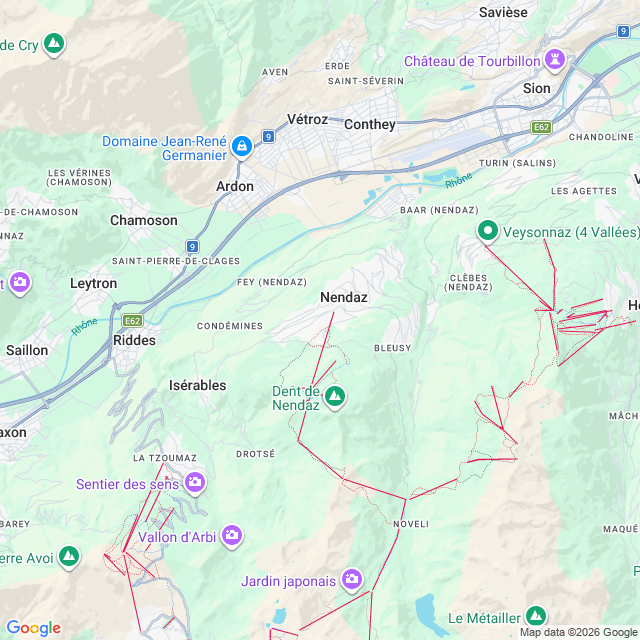 Approximate location