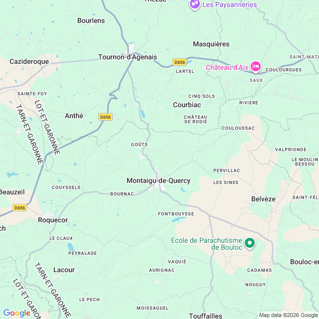 Approximate location
