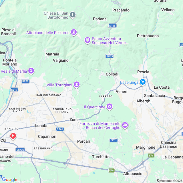 Approximate location
