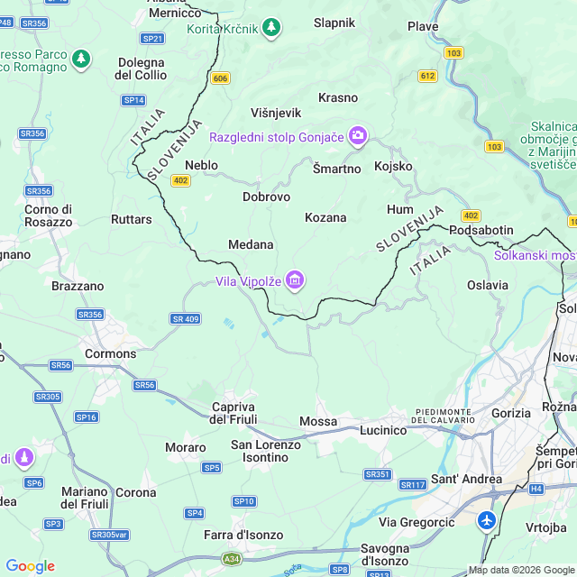 Approximate location