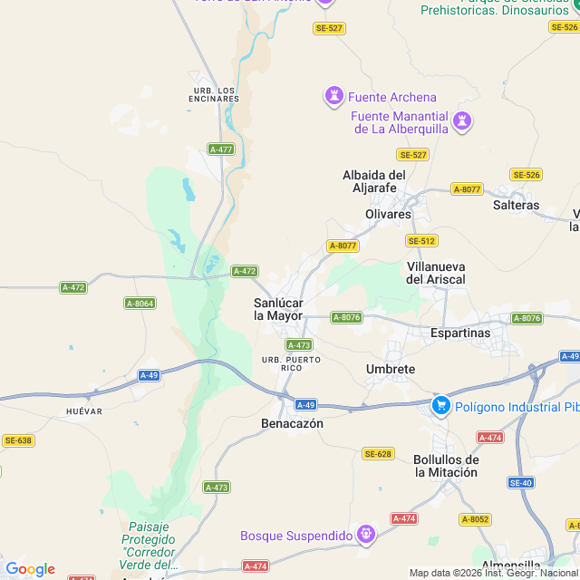 Approximate location