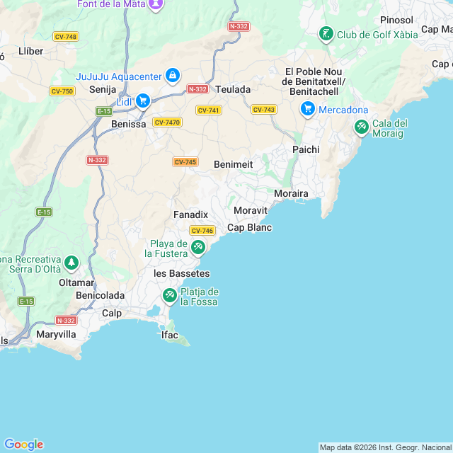 Approximate location