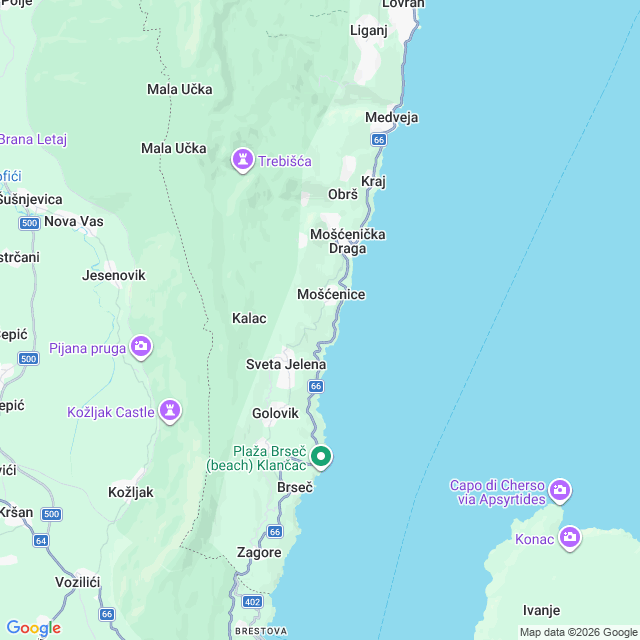 Approximate location