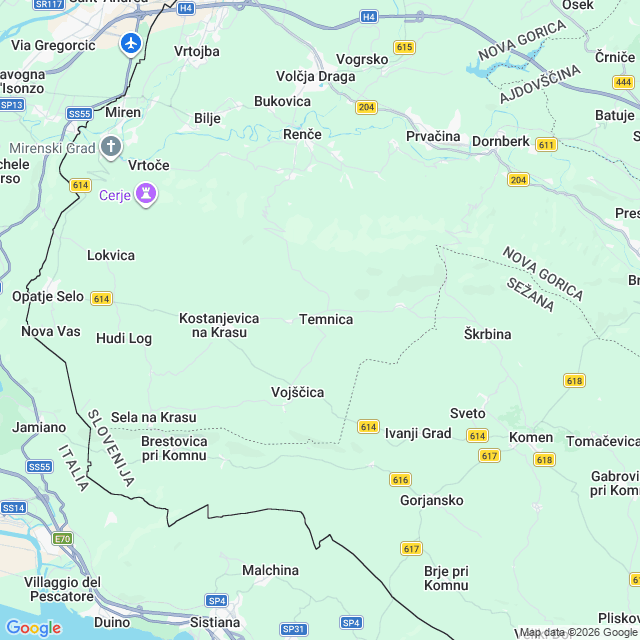 Approximate location