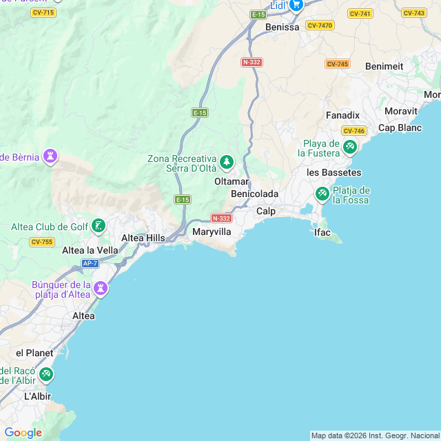 Approximate location