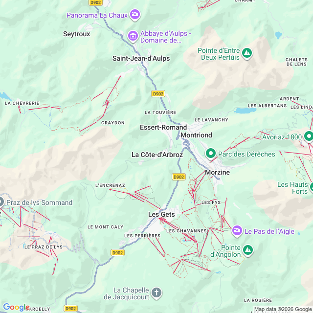 Approximate location