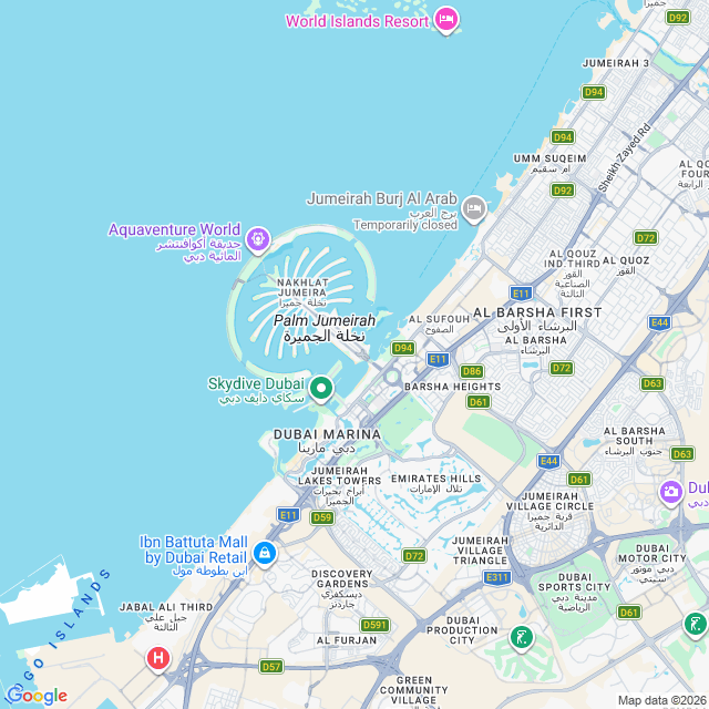 Approximate location