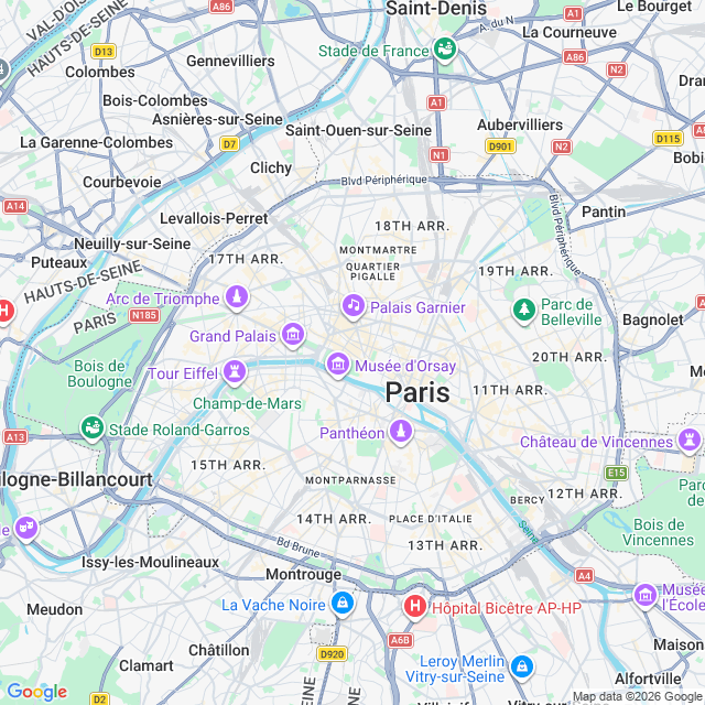 Approximate location