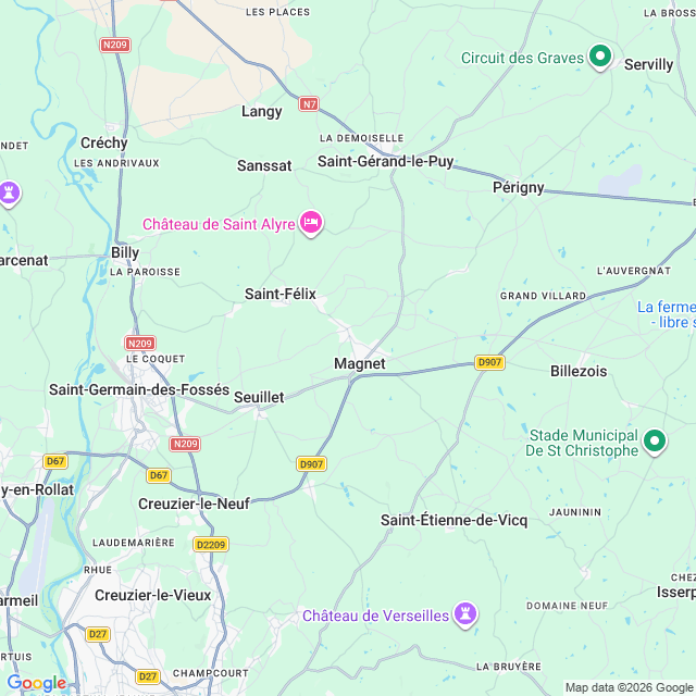 Approximate location