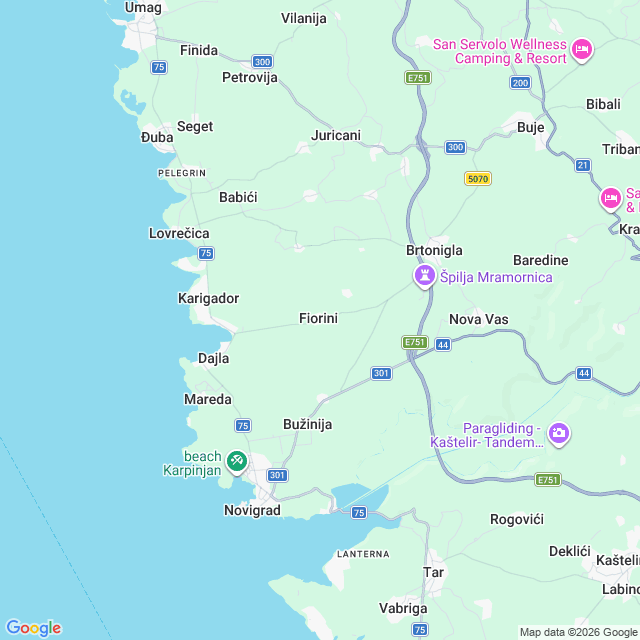 Approximate location
