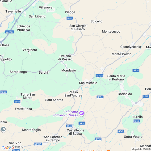 Approximate location