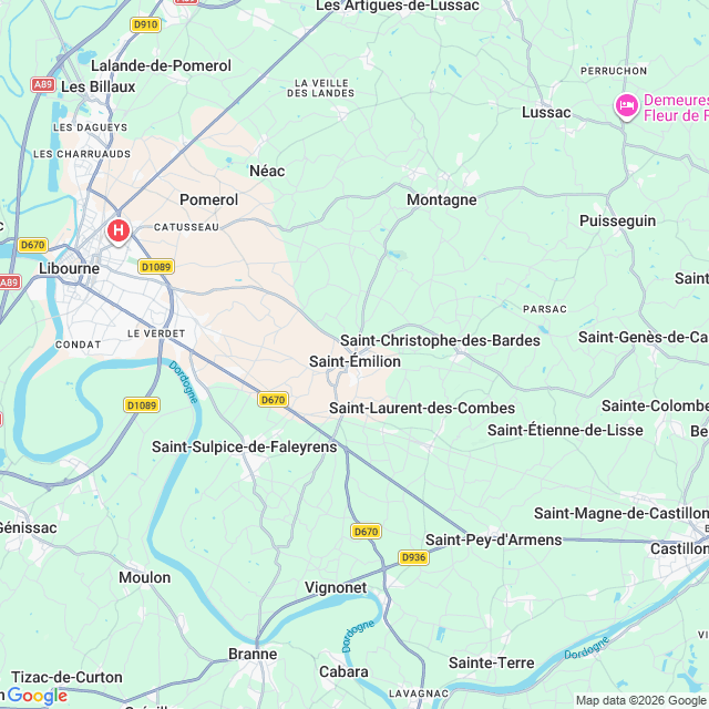 Approximate location
