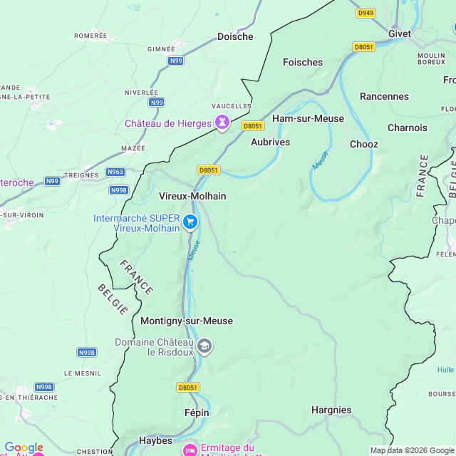 Approximate location