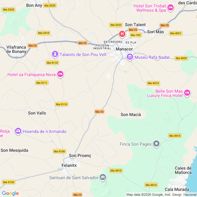 Approximate location
