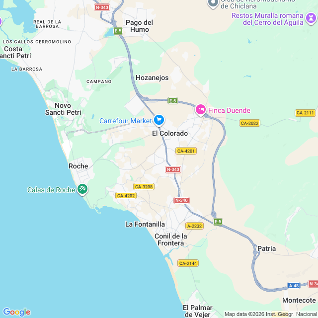 Approximate location