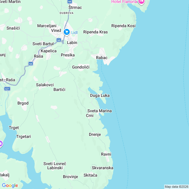 Approximate location