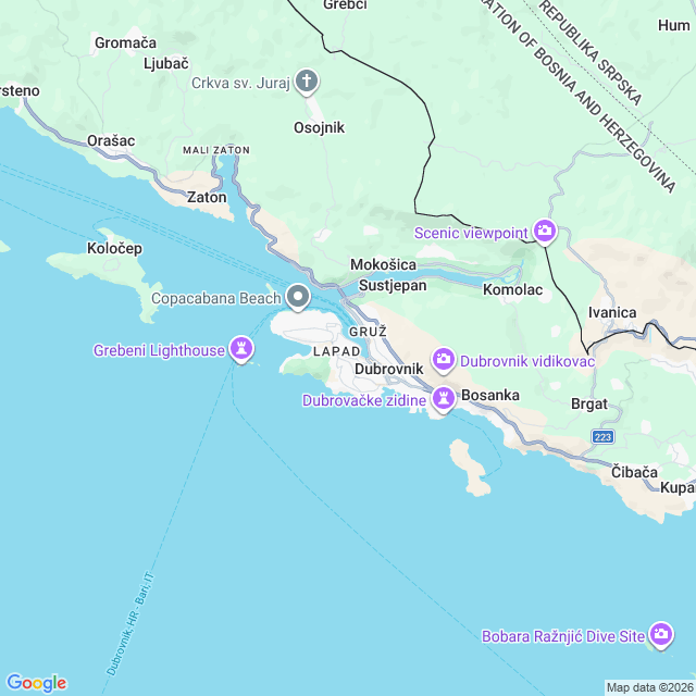 Approximate location