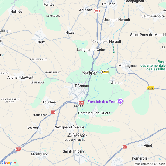 Approximate location