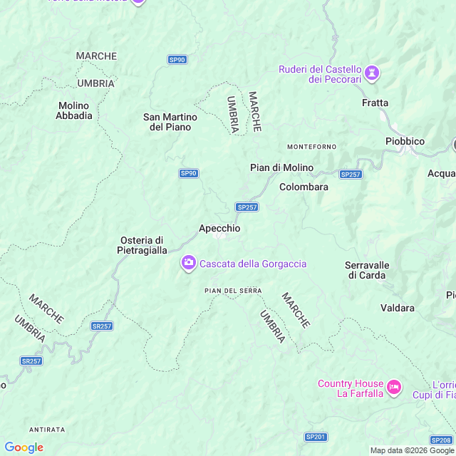 Approximate location