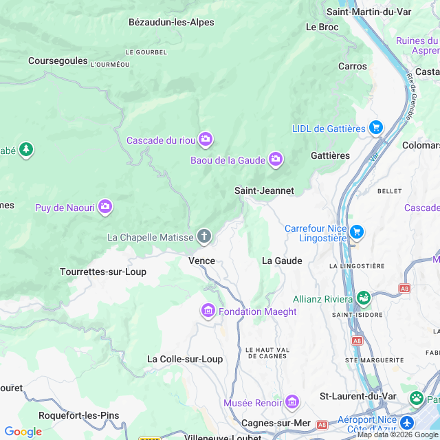 Approximate location