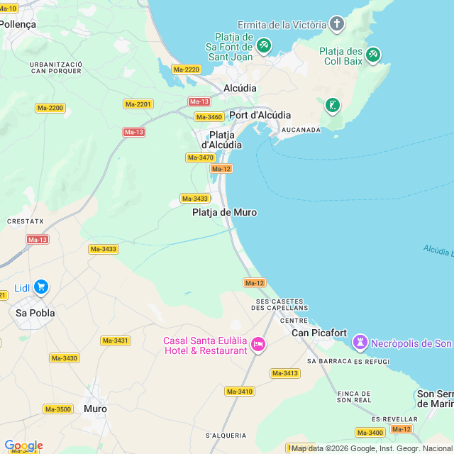 Approximate location