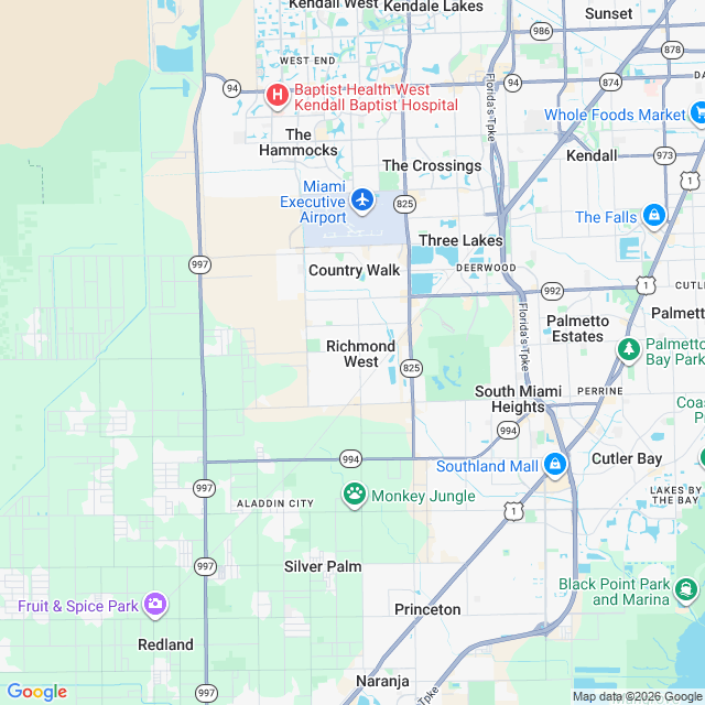 Approximate location