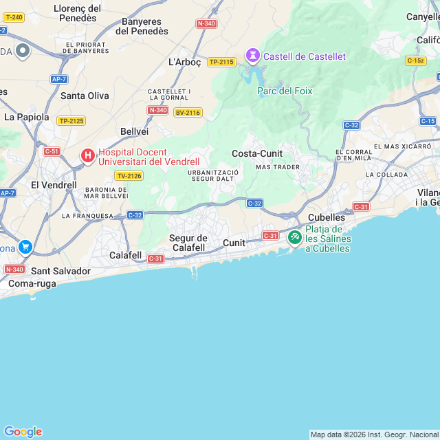 Approximate location