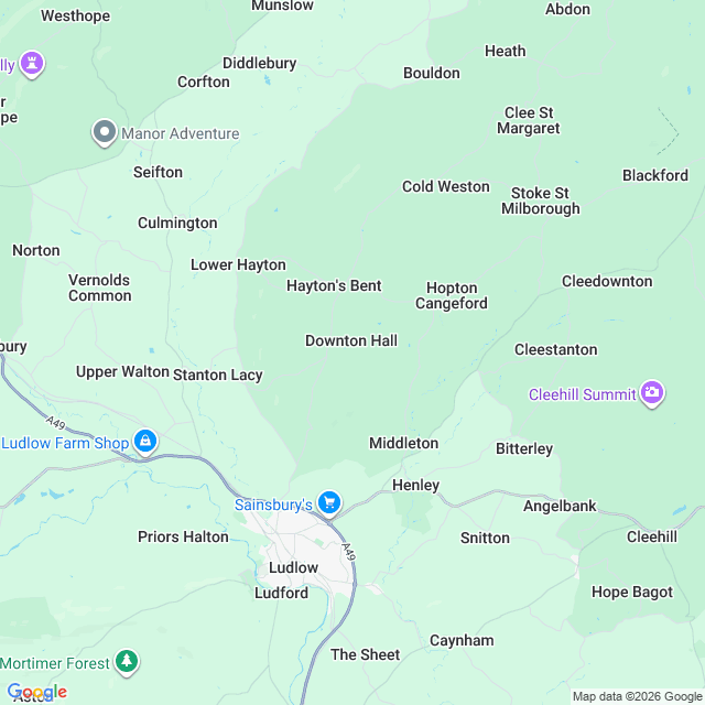 Approximate location