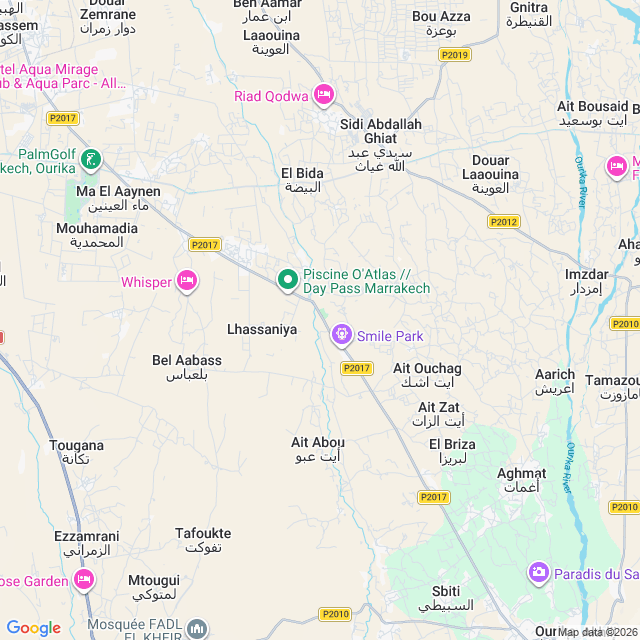 Approximate location