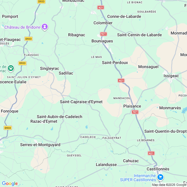 Approximate location