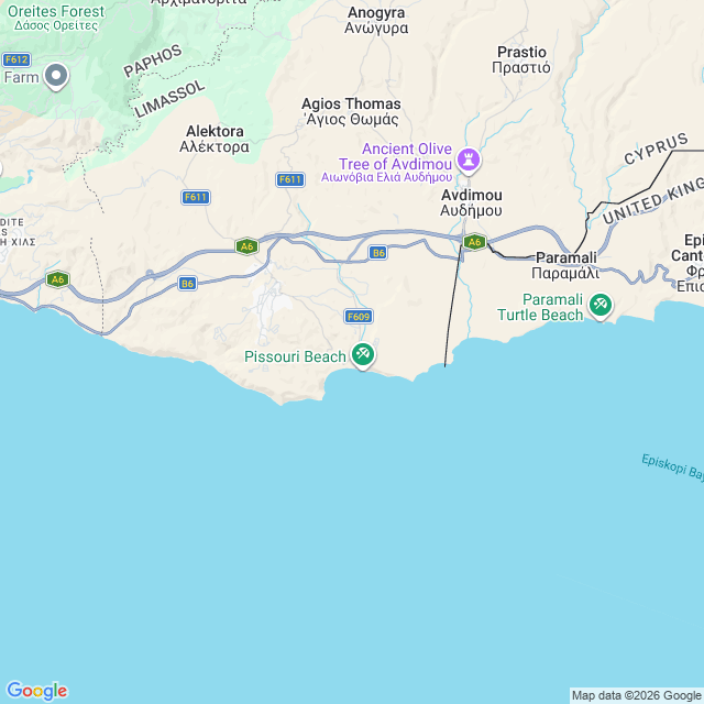 Approximate location