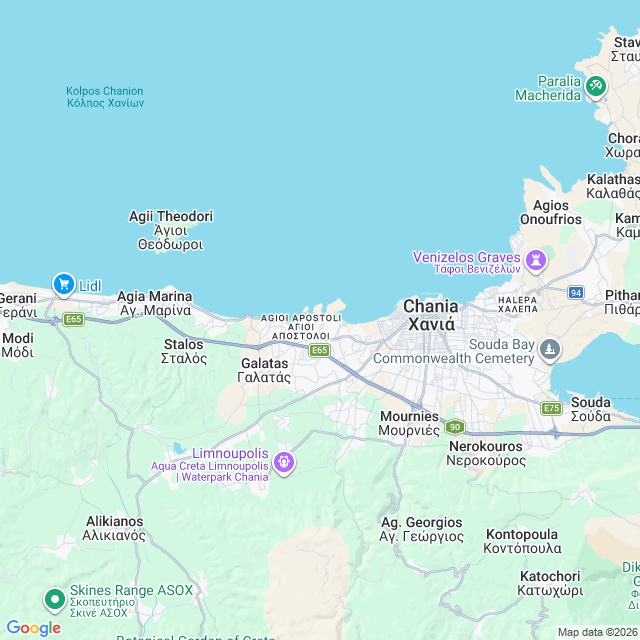 Approximate location