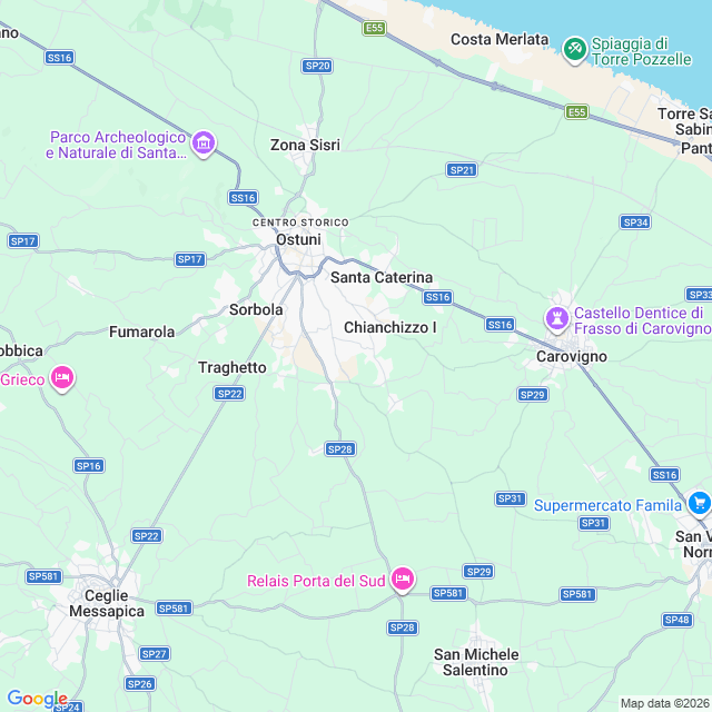 Approximate location