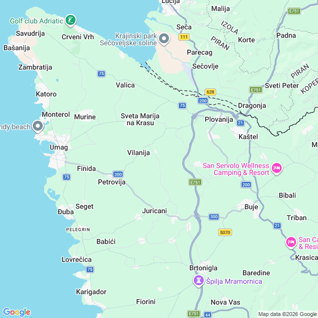 Approximate location