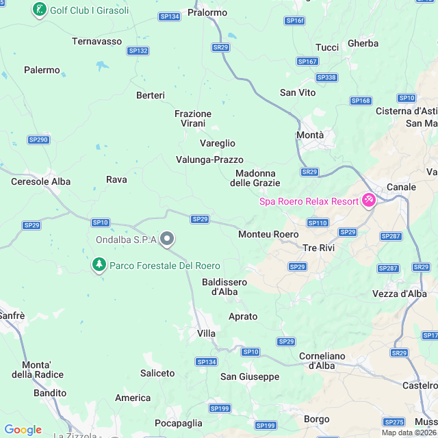 Approximate location