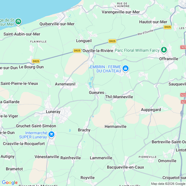 Approximate location