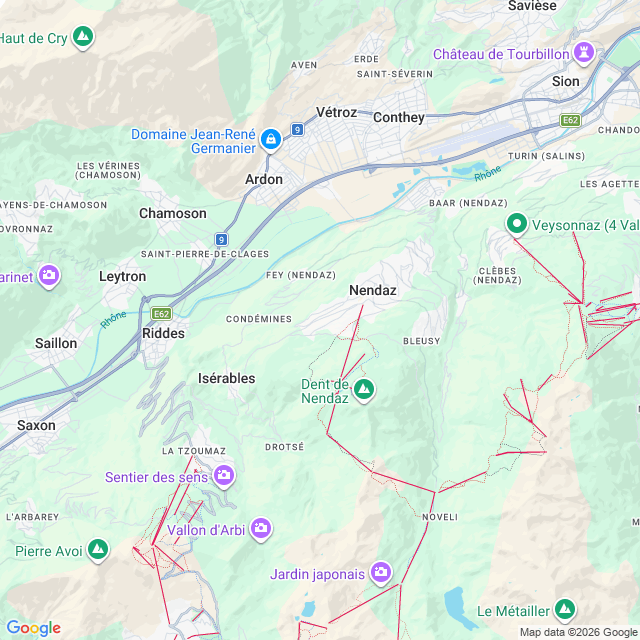 Approximate location