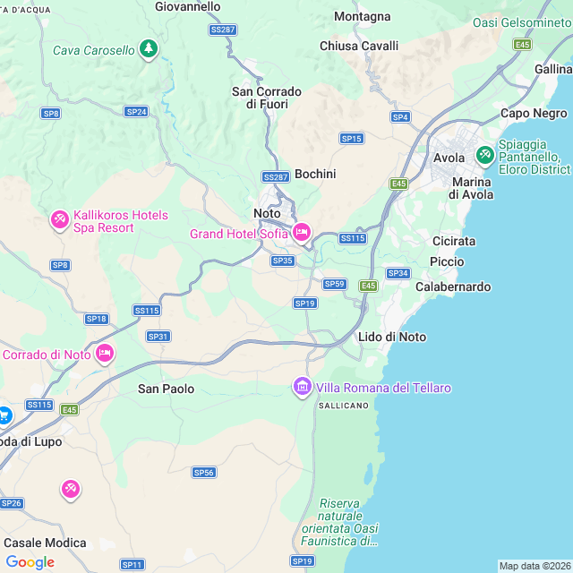 Approximate location