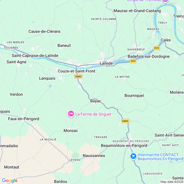 Approximate location