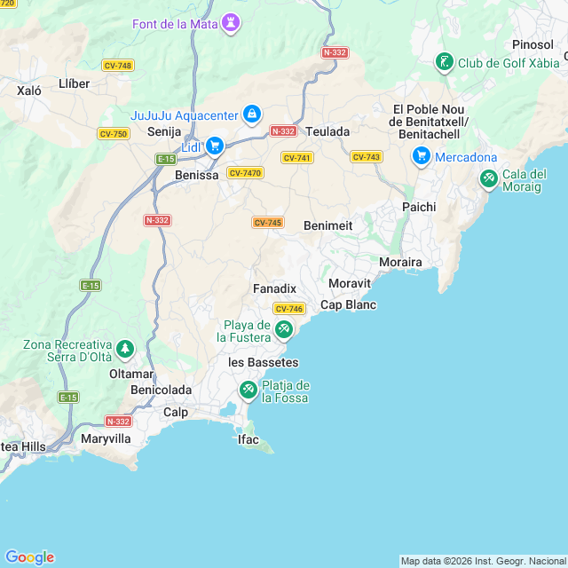 Approximate location